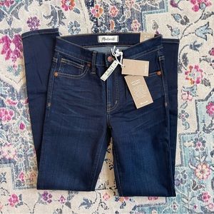NWT 🚨 madewell 9” high rise skinny Jean